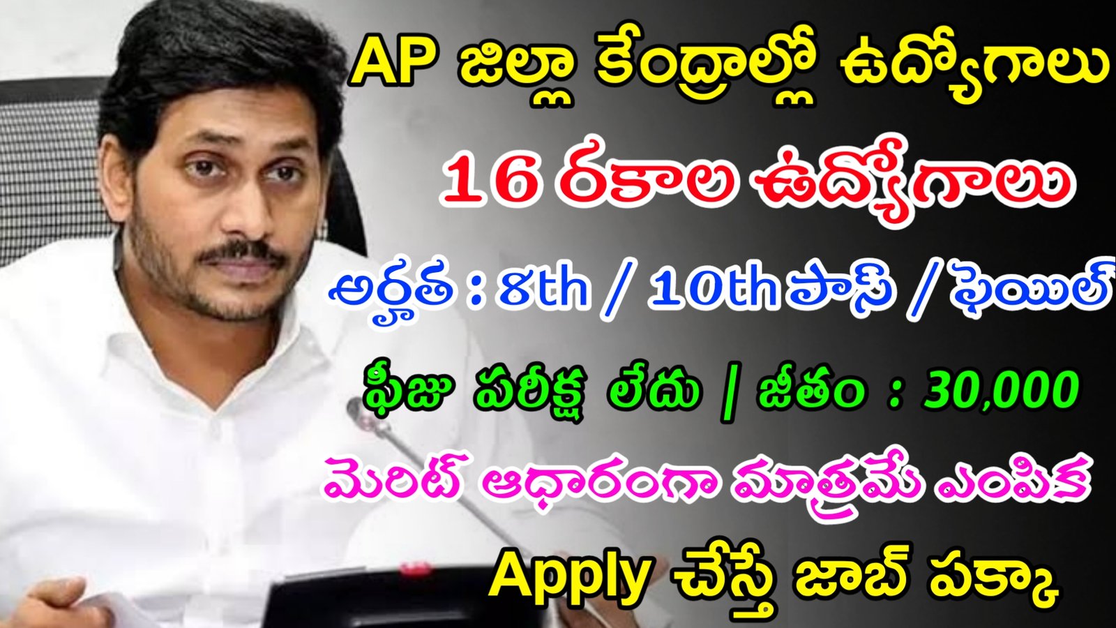 AP District Selection Committee Notification 2023 | 8th / 10th తో AP జిల్లా కేంద్రాల్లో లో భారీగా ఉద్యోగాలు | Latest AP Govt Jobs