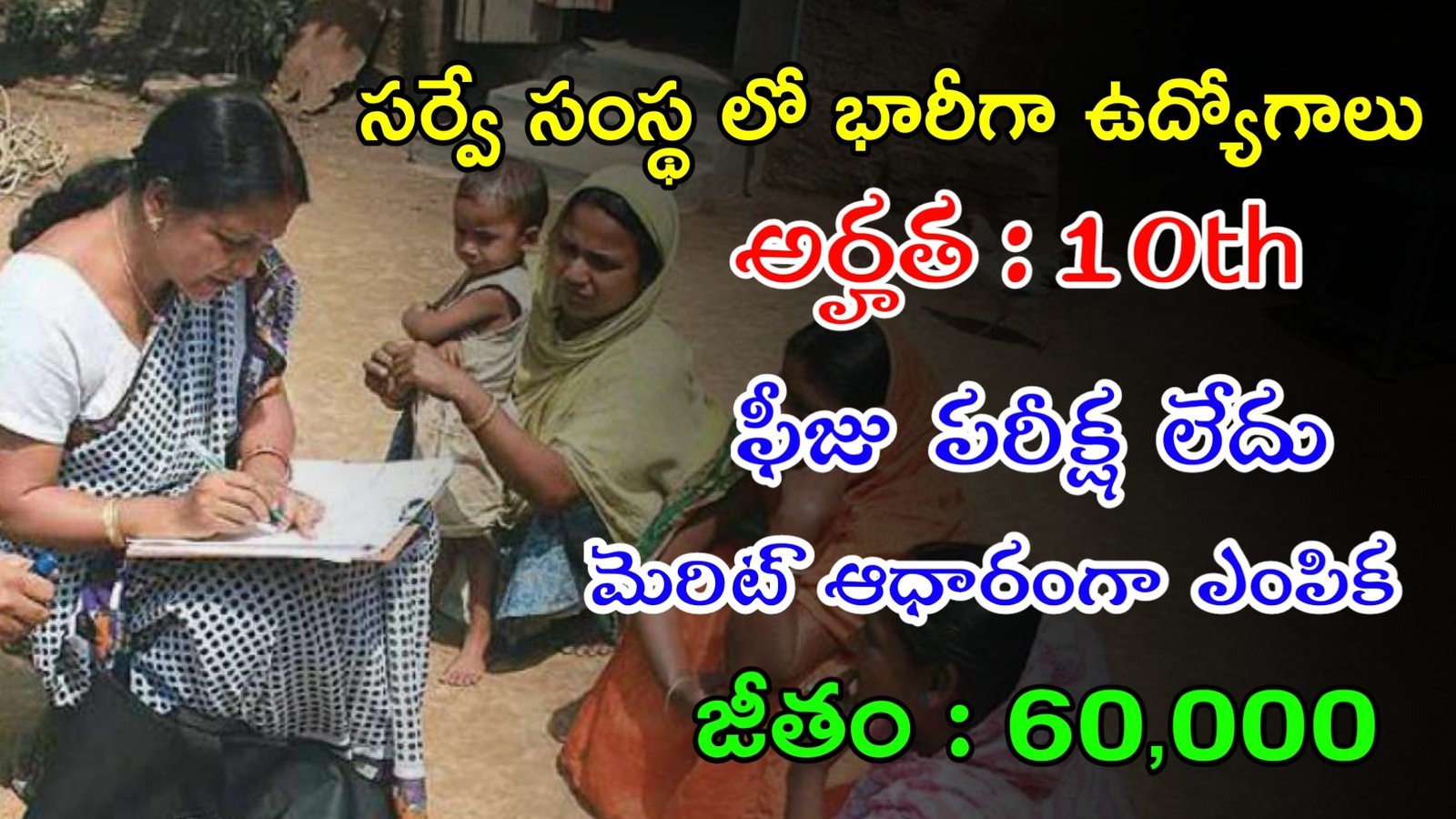 Survey Of India Recruitment 2023 | 10th తో సర్వే సంస్థ లో ఫీజు పరీక్ష లేకుండా ఉద్యోగాలు | Latest Govt Jobs