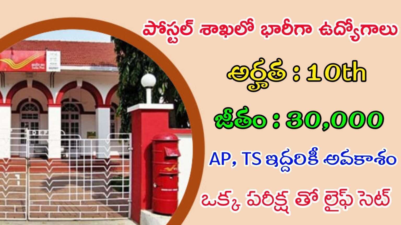 Latest Postal Department Notification 2024