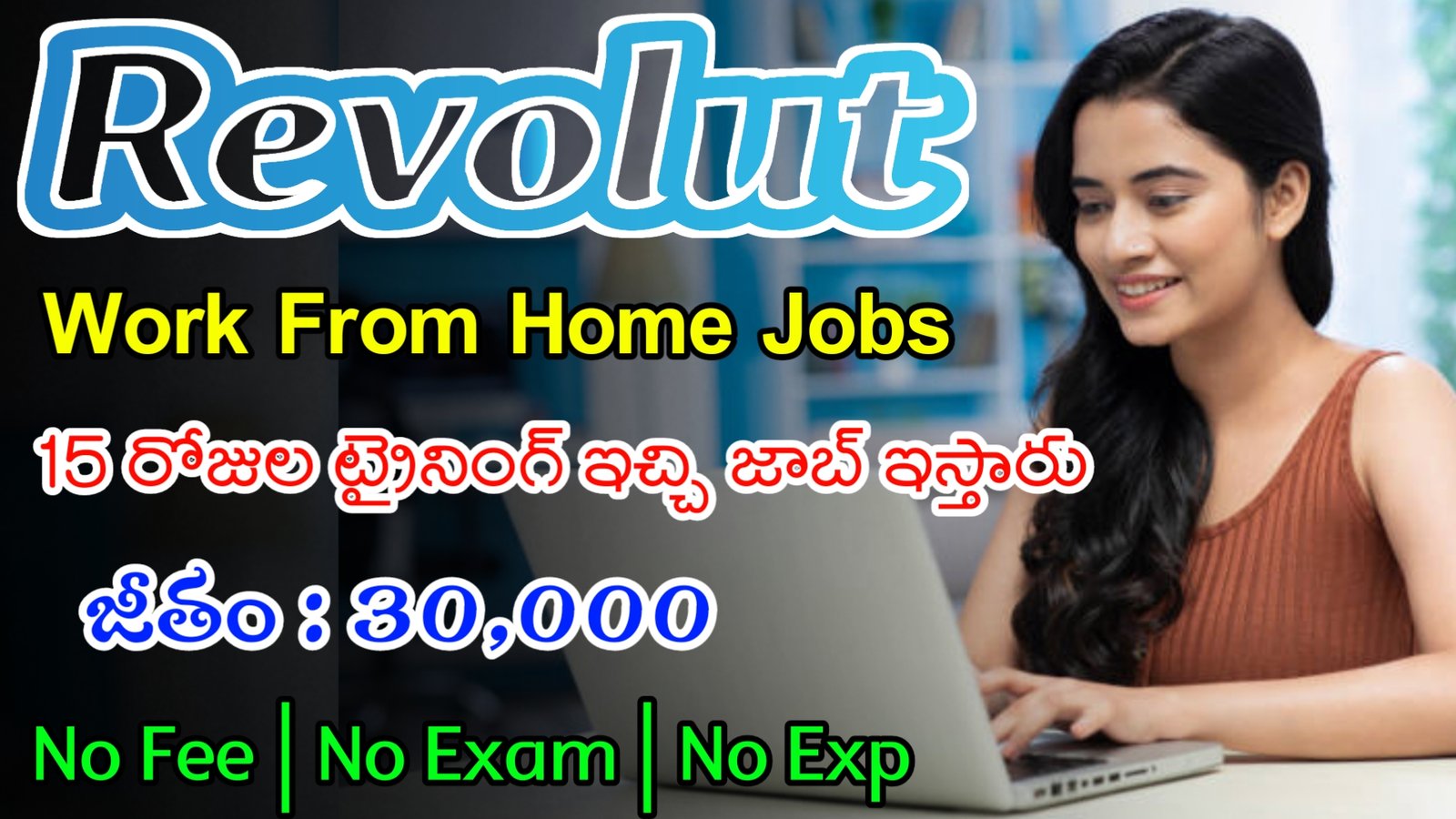 15 రోజులు ట్రైనింగ్ ఇచ్చి జాబ్ ఇస్తున్నారు | Latest Revolut Recruitment 2024 | Work From Home Jobs