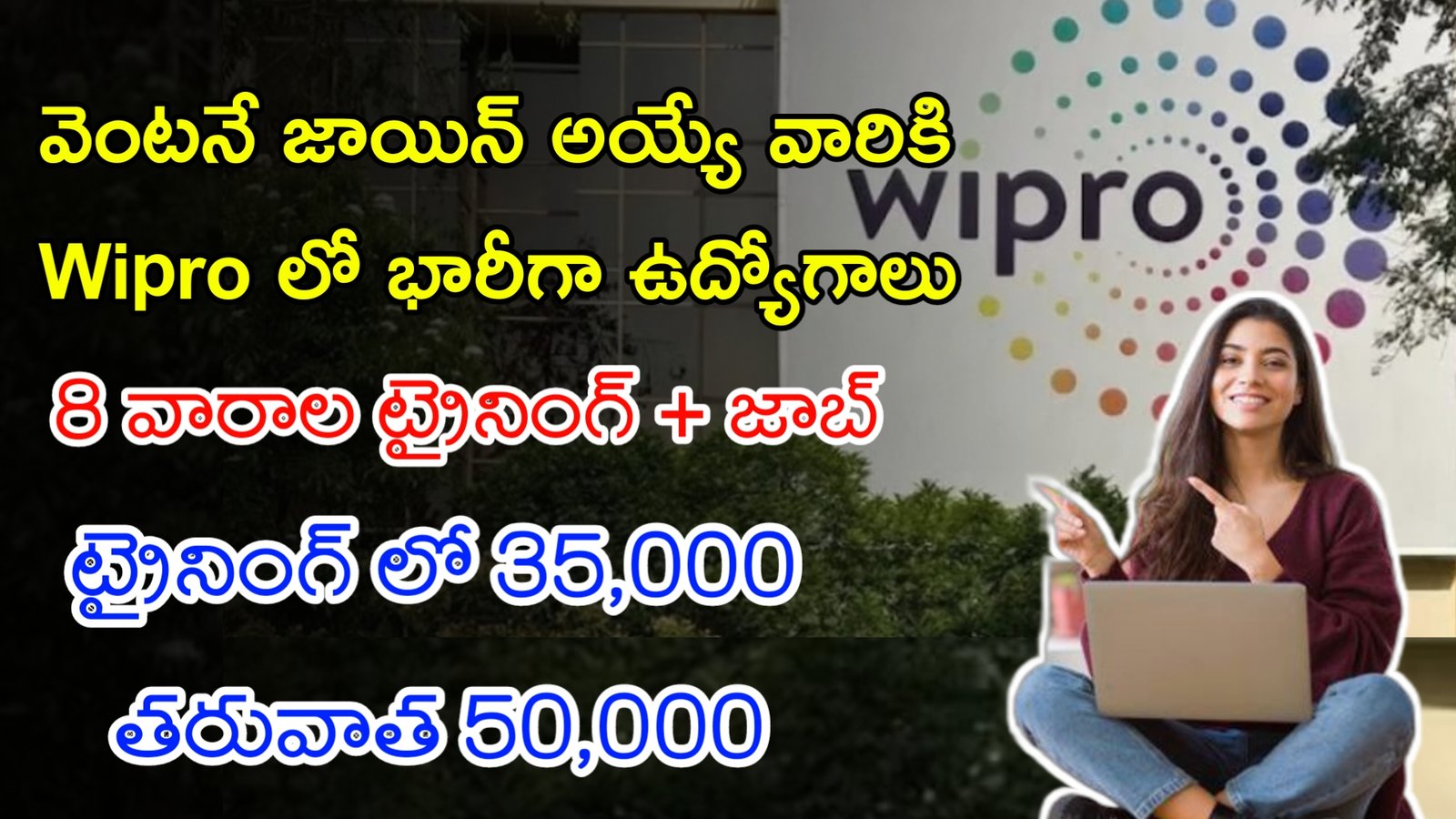తెలుగు వారికి విప్రో లో భారీగా ఉద్యోగాలు | Latest Wipro Recruitment 2024 | Latest Jobs In Telugu