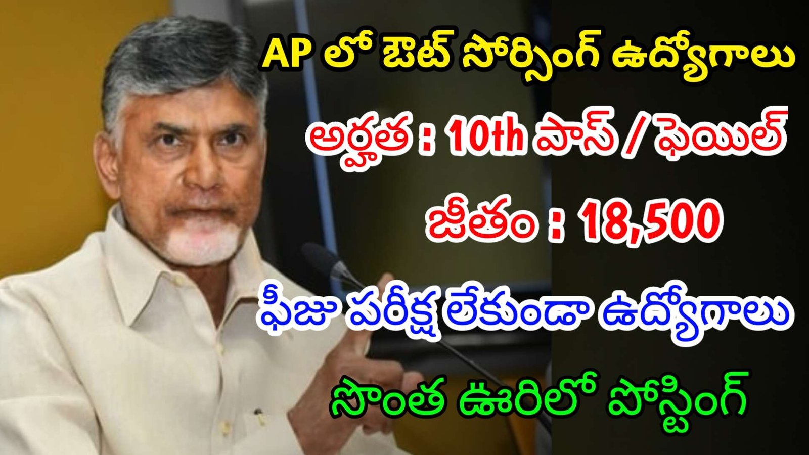 AP లో ఫీజు పరీక్ష లేకుండా ఔట్ సోర్సింగ్ ఉద్యోగాలు | Latest AP District Legal Service Authority Notification 2024 | Govt Jobs