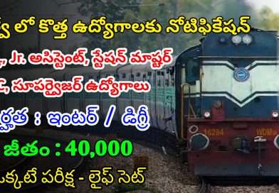 ఇంటర్ అర్హత తో రైల్వే లో 11,558 ఉద్యోగాలు | Latest RRB Notification 2024 | Railway Jobs In Telugu