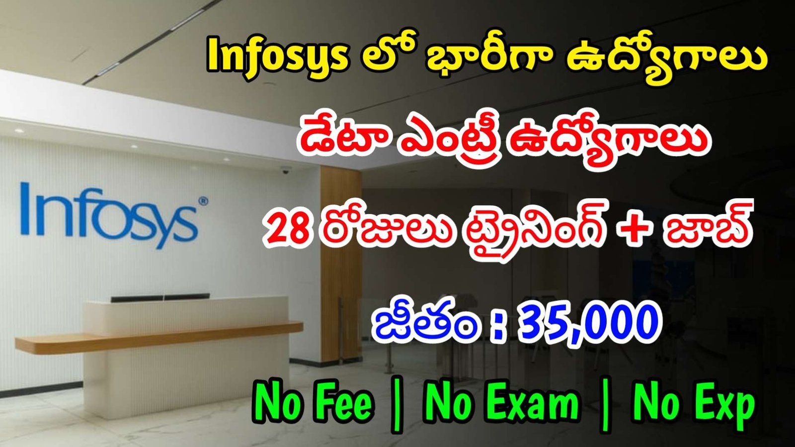 ఇన్ఫోసిస్ లో భారీగా ఉద్యోగాలు | Latest Infosys Recruitment 2024