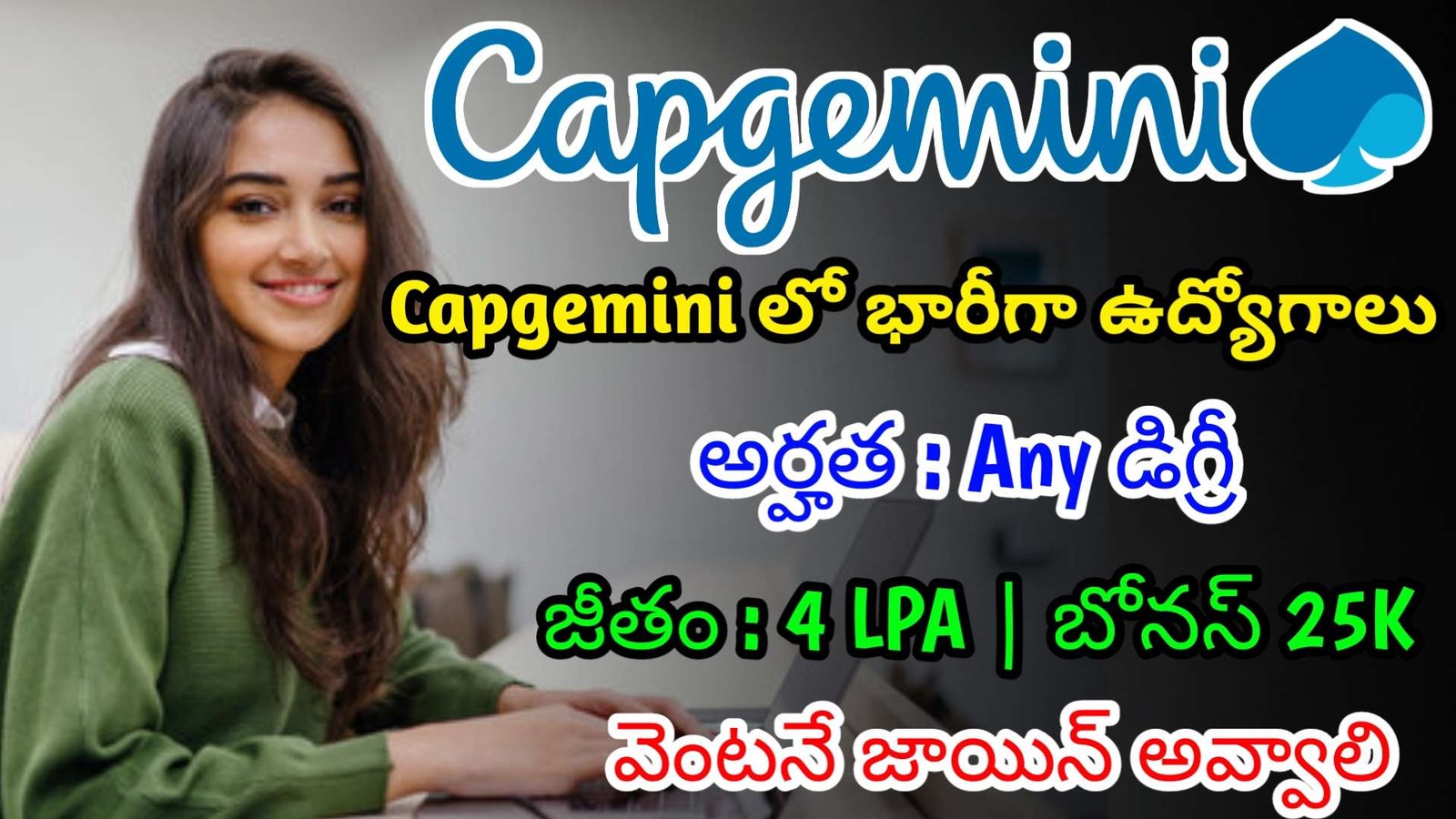 క్యాప్ జెమిని లో భారీగా ఉద్యోగాలు | Latest Capgemini Recruitment 2024