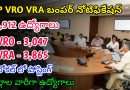 AP లో భారీగా VRO VRA ఉద్యోగాలు | Latest AP VRO VRA Notification 2025 | Latest AP Govt Jobs