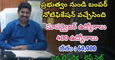 భారీగా ప్రభుత్వ సూపర్వైజర్ ఉద్యోగాలు | Latest BHEL Notification 2025 | Latest Jobs In Telugu