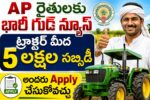 Tractor Subsidy Scheme
